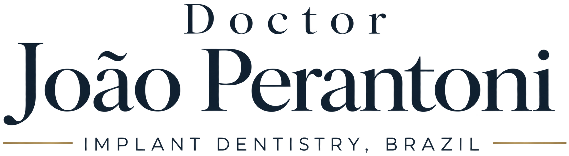 Doctor João Perantoni — Implant Dentistry, Brazil
